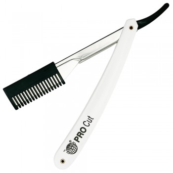 Бритва-шаветка Kiepe с гребнем профессиональная 16см